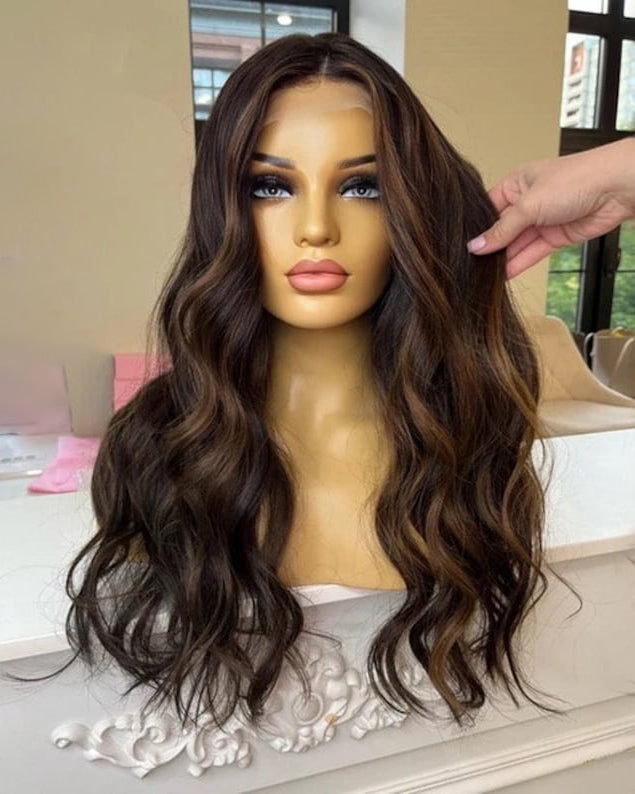 Loose Deep Wave Wigs for Women Human Hair 360 Lace Frontal Wig Pre Plucked Natural Wigs