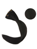 #1B Off Black Clip in Hair Extensions (#1B)