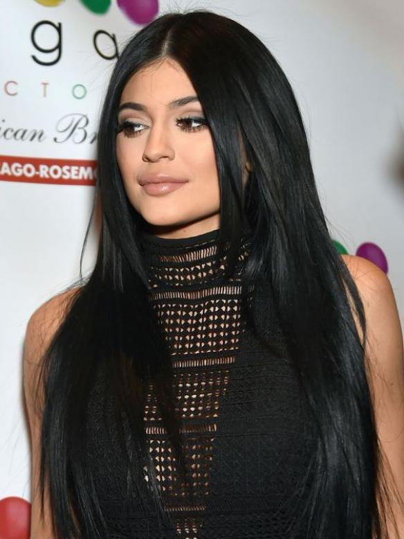 Black Straight Human Hair Front Lace Wig