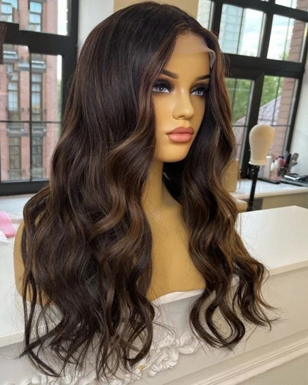 Loose Deep Wave Wigs for Women Human Hair 360 Lace Frontal Wig Pre Plucked Natural Wigs