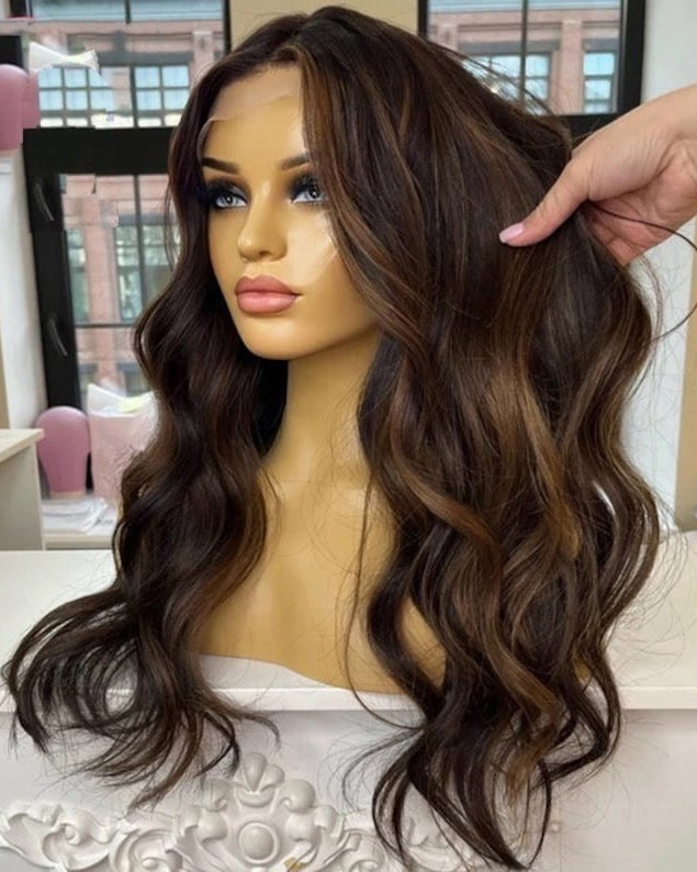 Loose Deep Wave Wigs for Women Human Hair 360 Lace Frontal Wig Pre Plucked Natural Wigs