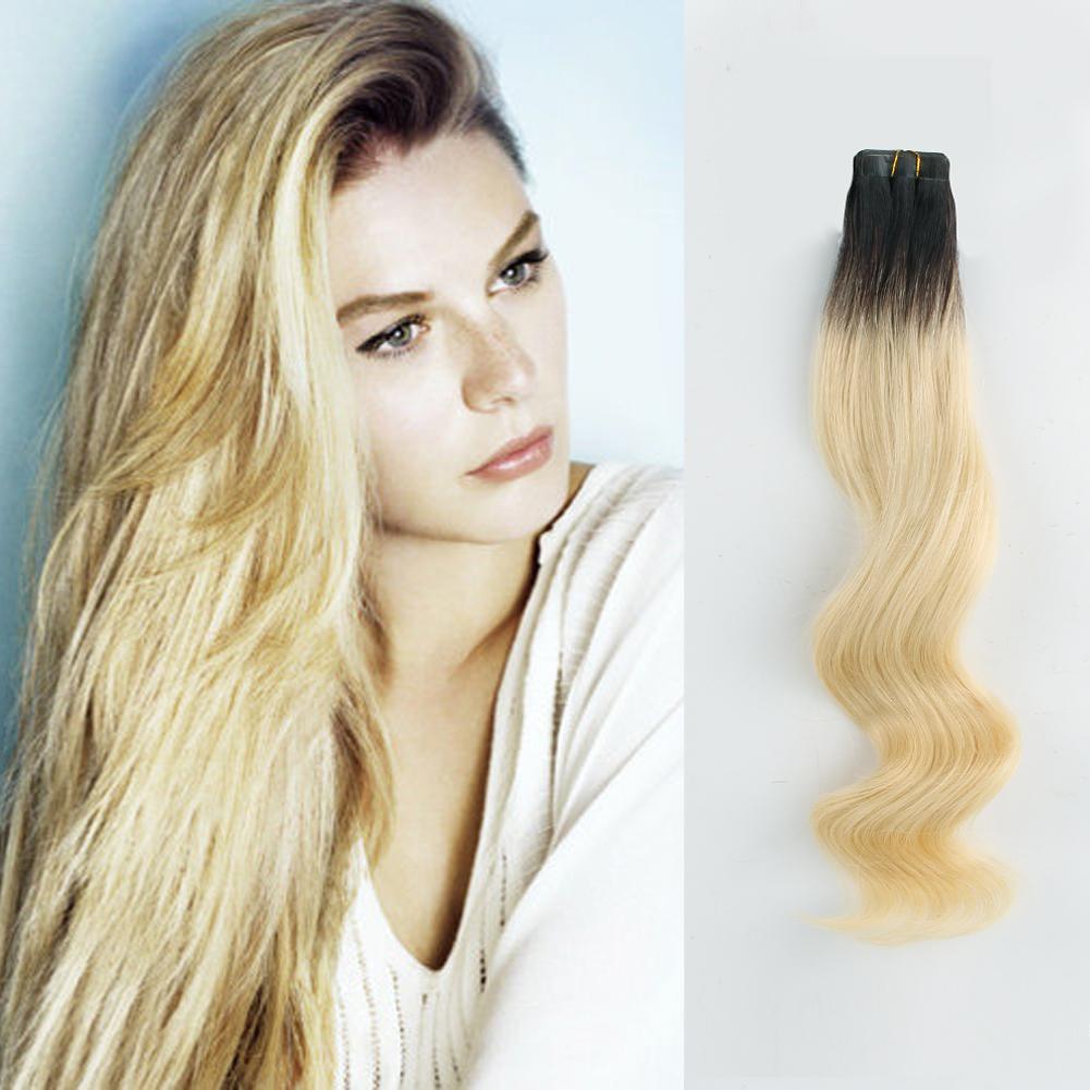 Tape In Hair Extension Rooted R#1b/#613