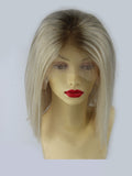 Ombre Blonde Short Bob Human Wigs Lace Front Wigs