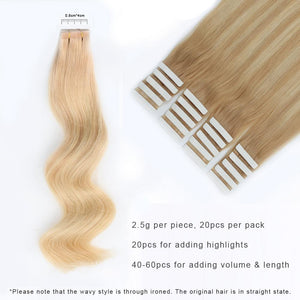 Tape In Hair Extension B#18/#60