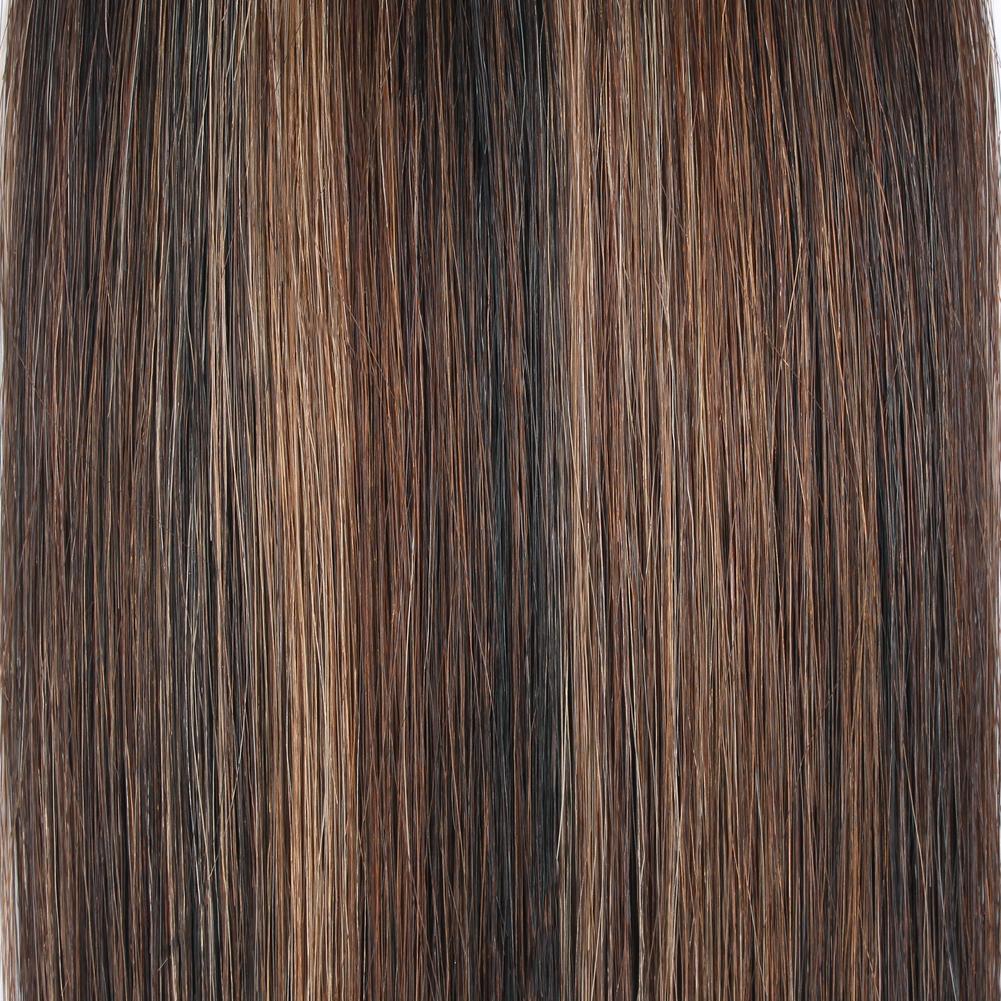 Tape In Hair Extension P #2/#4/#6 Dark Brown Highlights Chestnut Brown