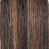 Tape In Hair Extension P #2/#4/#6 Dark Brown Highlights Chestnut Brown