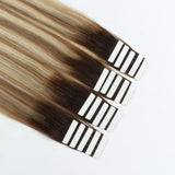 Tape In Hair Extension Rooted Highlights Rp3-8/613
