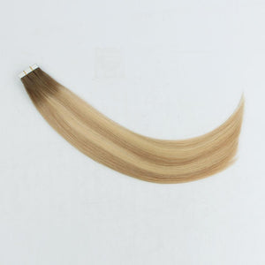 Tape In Hair Extension Rooted Highlights Rp6-18/613