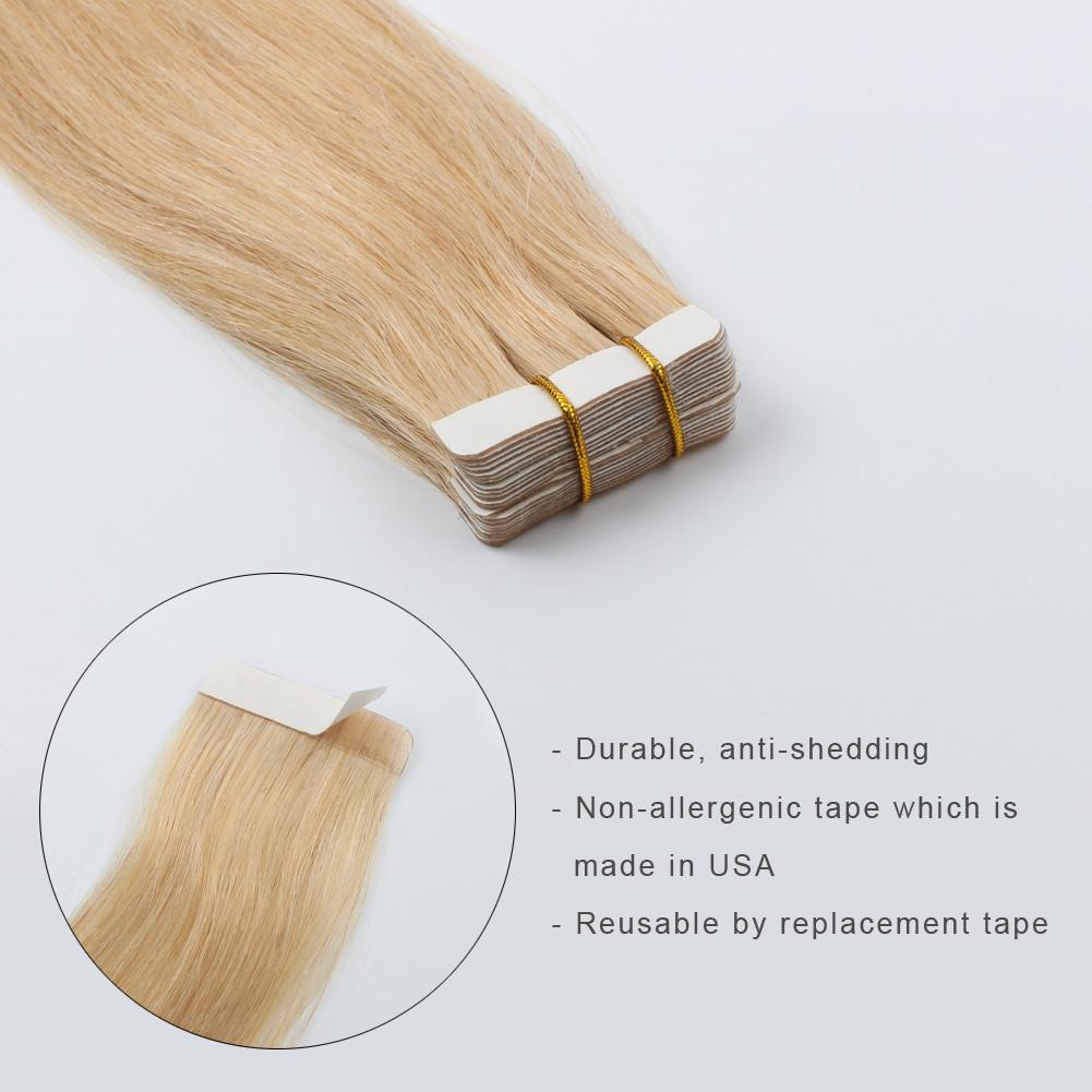Tape In Hair Extensions #16 Golden Blonde