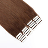 Tape In Hair Extension #4 Medium Reddish Brown
