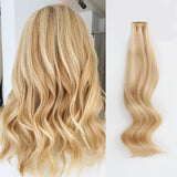 Tape In Hair Extension P #18/#613 Dirty Blonde Highlights Beach Blonde